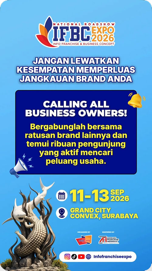 Pameran Info Franchise & Business Concept Expo 2026 Surabaya