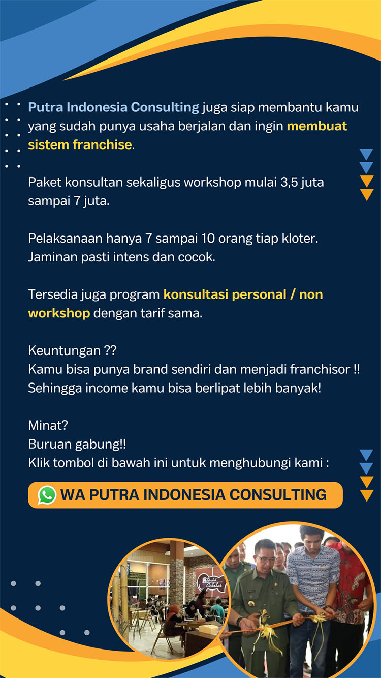 Jasa Konsultasi Pembuatan Sistem Franchise Putra Indonesia Consulting